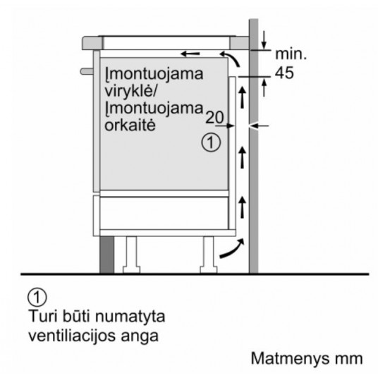 Indukcijas plīts virsma BOSCH PUE63KBB6E (pārpakots)