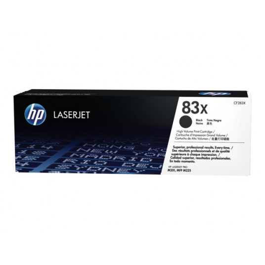 HP 83X melnais toneris CF283X