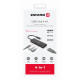 Swissten 4in1 USB-C Hub Multi-port laptop docking station 100W / HDMI 4K / 2x USB-A