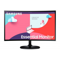 61 cm/24 collu (1920 x 1080) Samsung S24C364EAU 16:9 4ms HDMI VGA Full HD melns