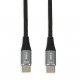 iBOX IKUTC USB-C kabelis 60W 2m Melns