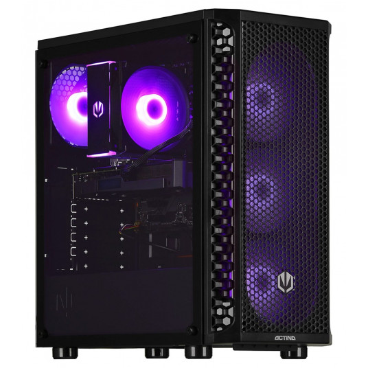 Actina 5901443404859 PC AMD Ryzen™ 7 8700F 32 GB DDR5-SDRAM 1 TB SSD AMD Radeon RX 7800 XT "Midi Tower" melns
