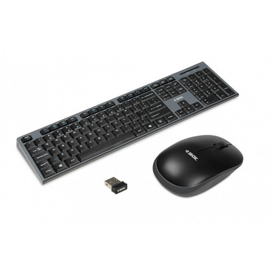 iBox IKMS606W tastatūra RF bezvadu angļu melna