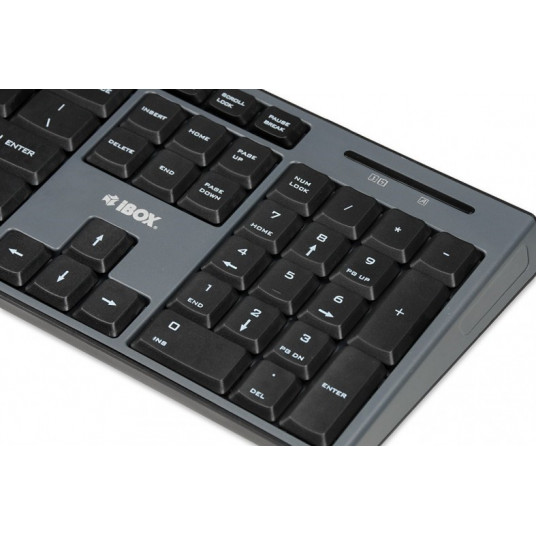 iBox IKMS606W tastatūra RF bezvadu angļu melna