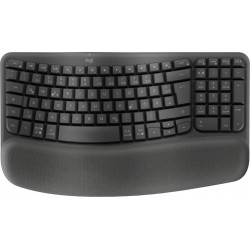 "Logitech Wave Keys Bluetooth melns QWERTZ DE"