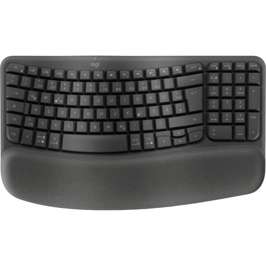 "Logitech Wave Keys Bluetooth melns QWERTZ DE"