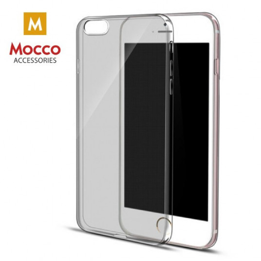 Mocco Ultra Back Case 0.3 mm Silicone Case for Microsoft Lumia 550 Transparent - Black