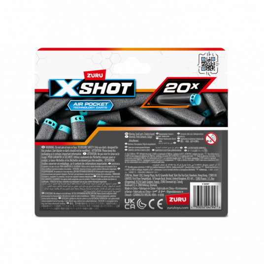 X-SHOT uzpilde Excel, 20 gab., 36587
