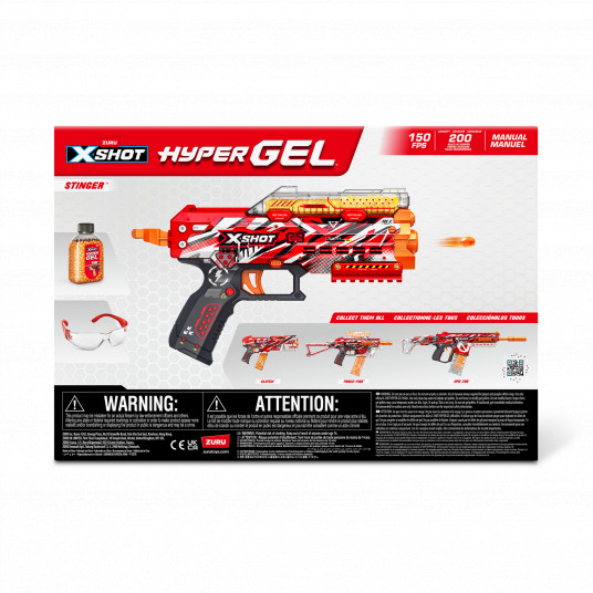 X-SHOT rotaļu pistole Hyper Gel Stinger, 36728