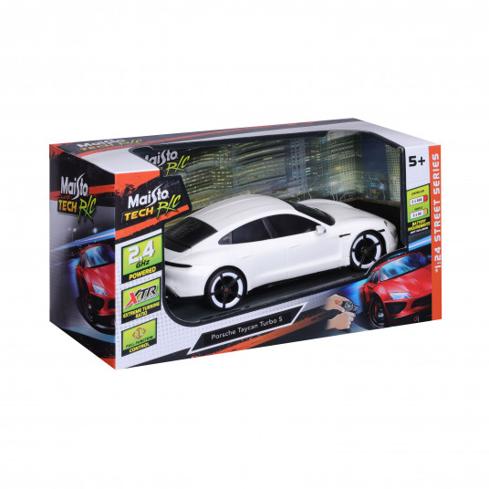 MAISTO TECH 1:24 RC automašīna Porshe Taycan turbo S, 81528