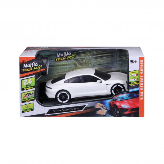 MAISTO TECH 1:24 RC automašīna Porshe Taycan turbo S, 81528