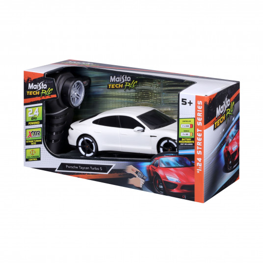 MAISTO TECH 1:24 RC automašīna Porshe Taycan turbo S, 81528