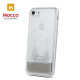 Mocco Liquid Back Case Silicone Case for Apple iPhone X Transparent - Silver