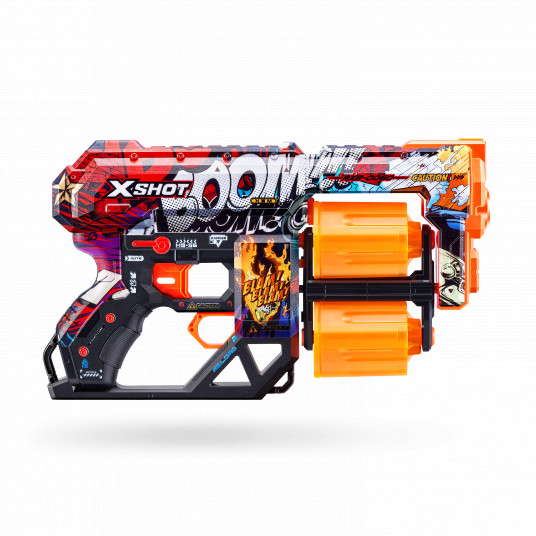 XSHOT spēļu ierocis Skins Dread, assort., 36517