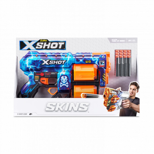 XSHOT spēļu ierocis Skins Dread, assort., 36517