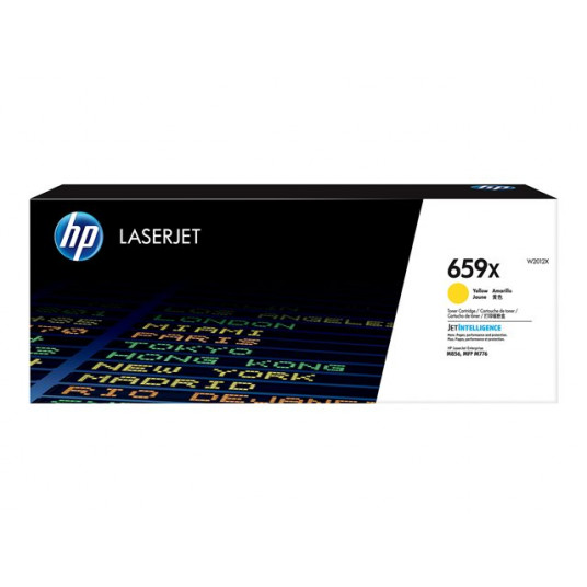 "HP Toner 659X W2012X Yellow"