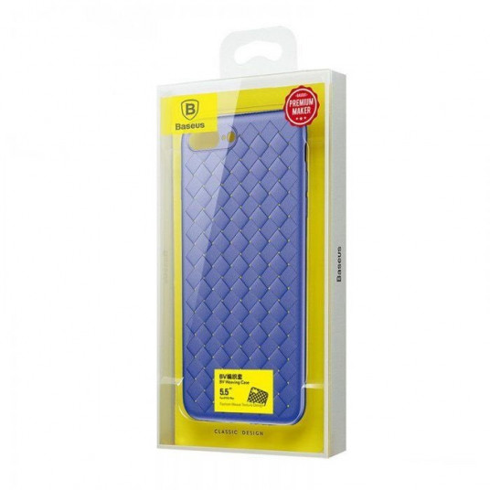Baseus Weaving Case Impact Silicone Case for Apple iPhone X Blue