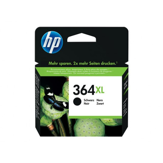 HP 364XL tintes melns blisteris