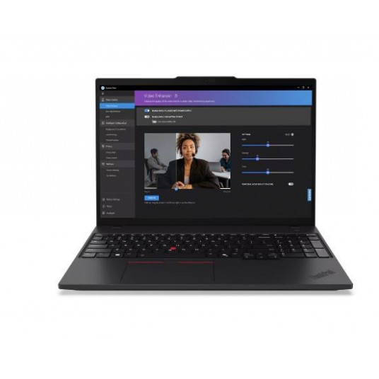Piezīmjdators Lenovo ThinkPad T16 Gen 3, AI-Powered Gaming PC, 16 WUXGA, Intel Core Ultra 7, RAM 32GB, 1TB SSD, Intel Graphics, Windows 11 Pro, Black 21MN0059PB