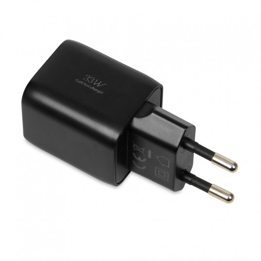 iBOX C-42 GaN PD33W tīkla lādētājs, melns