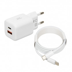 iBOX C-42 GaN PD33W tīkla lādētājs, balts