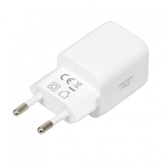 iBOX C-42 GaN PD33W tīkla lādētājs, balts