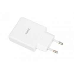 iBOX C-43 Slim GaN PD30W tīkla lādētājs, balts