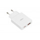 iBOX C-43 Slim GaN PD30W tīkla lādētājs, balts