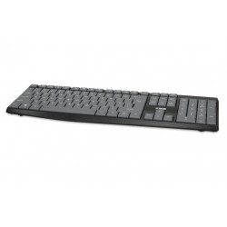 iBOX Eris USB tastatūra, pelēkā un melnā krāsā