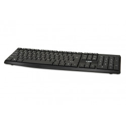 iBOX Eris USB tastatūra, melna