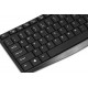 iBOX Eris USB tastatūra, melna