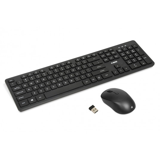 iBOX Workstation Pro Kit bezvadu tastatūra + pele