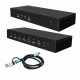i-tec Universal 5x 4K/60Hz Display Docking Station 2xDP 3xHDMI LAN 2,5Gbps Audio 2x USB-C Power Delivery 100W