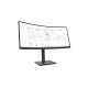Lenovo ThinkVision T34w-30 LED displejs 86,4 cm (34") 3440 x 1440 pikseļu Wide Quad HD melns