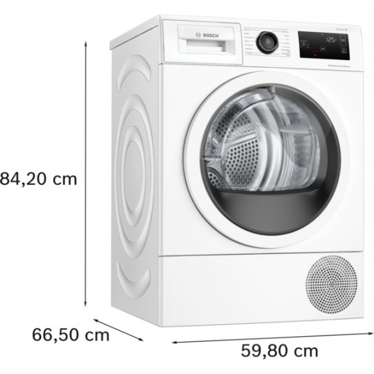 Bosch WTU876IHSN Serie 6 drēbju žāvētājs