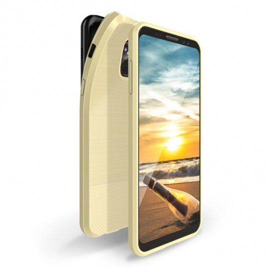 Dux Ducis Mojo Case Premium High Quality and Protect Silicone Case For Apple iPhone 7 Plus / 8 Plus Gold
