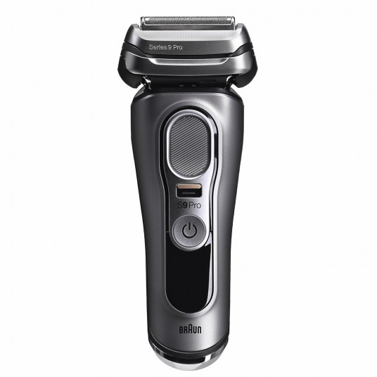 Braun Series 9 Pro 9465CC skuveklis trimeris melns, sudraba krāsā