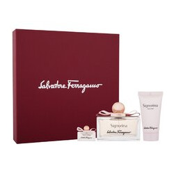 Salvatore Ferragamo Signorina Gift set EDP 100 ml, body lotion 50 ml and miniature EDP 5 ml, 100ml