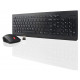 Lenovo Wireless Combo Keyboard & Mouse 510 2,4 GHz Wireless, izmantojot nano USB, tastatūras izkārtojums angļu, melns