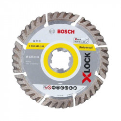 Dimanta griešanas disks BOSCH X-LOCK 125x2x10 mm