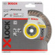 Dimanta griešanas disks BOSCH X-LOCK 125x2x10 mm