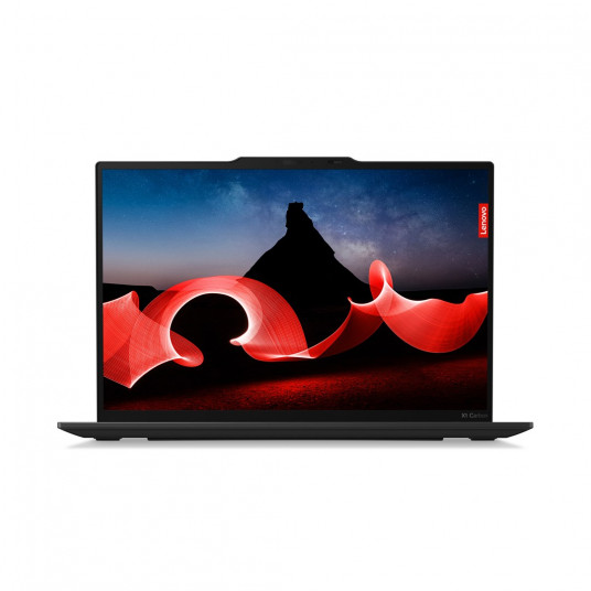 Lenovo ThinkPad X1 Carbon Gen 12 i7-1355U 14"2.8K OLED 120Hz 400nits AG 32GB LPDDR5x-6400 SSD1TB Intel Graphics W11Pro Premier atbalsts Melna krāsa