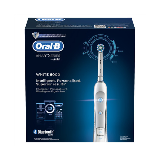 Oral-B PRO 6000 Toothbrush, White