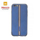 Mocco Trendy Grid And Stripes Silicone Back Case for Apple iPhone 7 Plus / 8 Plus Blue (Pattern 3)