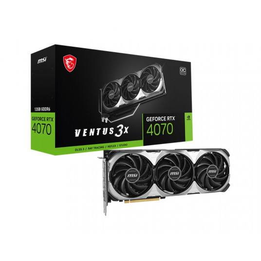 RTX 4070 VENTUS 3X E1 12G OC GDDR6 192bit 3DP