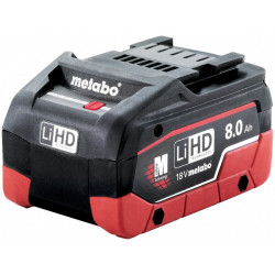 Akumulators Metabo 18 V 8,0 Ah LiHD