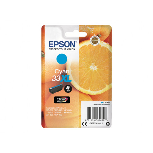 EPSON 1LB Singlepack Cyan 33XL Claria