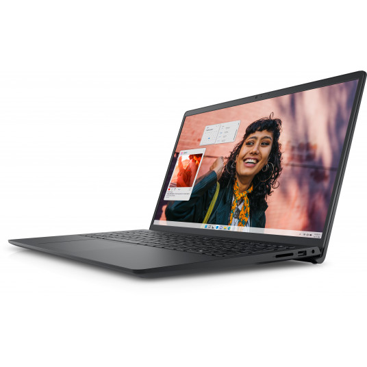 Dell Inspiron 15 3530 | Carbon Black | 15,6 " | WVA | FHD | 1920 x 1080 pikseļu | Anti-glare | Intel Core i5 | i5-1334U | 16 GB | DDR4 | Solid State Drive 512 GB | Intel Iris Xe Graphics | Windows 11 Home | 802.11ax | Tastatūras valoda lietuviešu | K