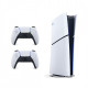 Spēļu konsole Sony Playstation 5 Slim Digital Edition (PS5) 1TB White + papildus pults Sony DualSense PS5