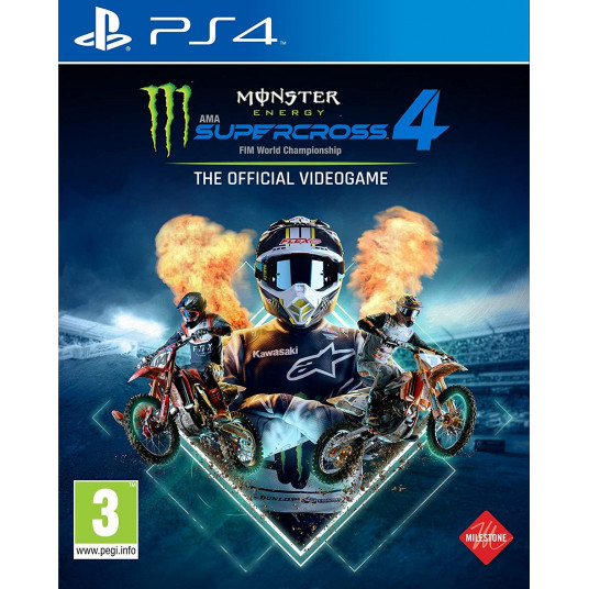 Spēle Monster Energy Supercross: The Official Videogame 4 PS4